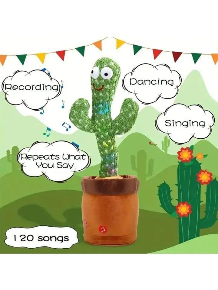 Plush Dancing Cactus Toy for Kids