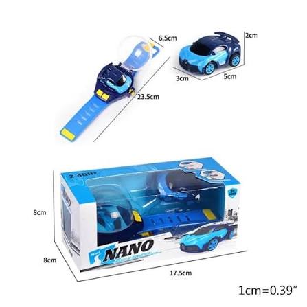 TN Alloy Mini Racing Car Watch Remote Control Small and Convenient RC Cars Fun and Durable