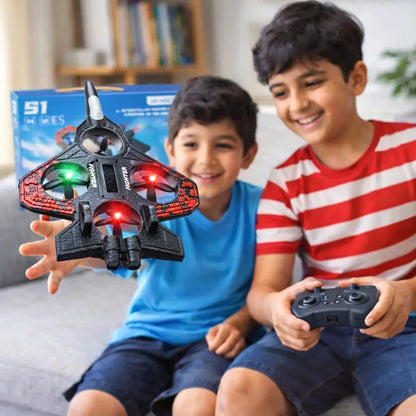 RC Combat Aircraft Drone – Remote Control Flying Jet Toy for Kids