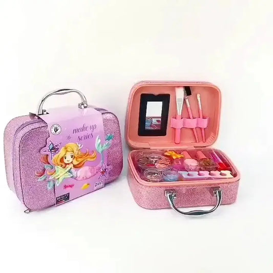 2 in 1 Unicorn Kids Makeup Kit Bag