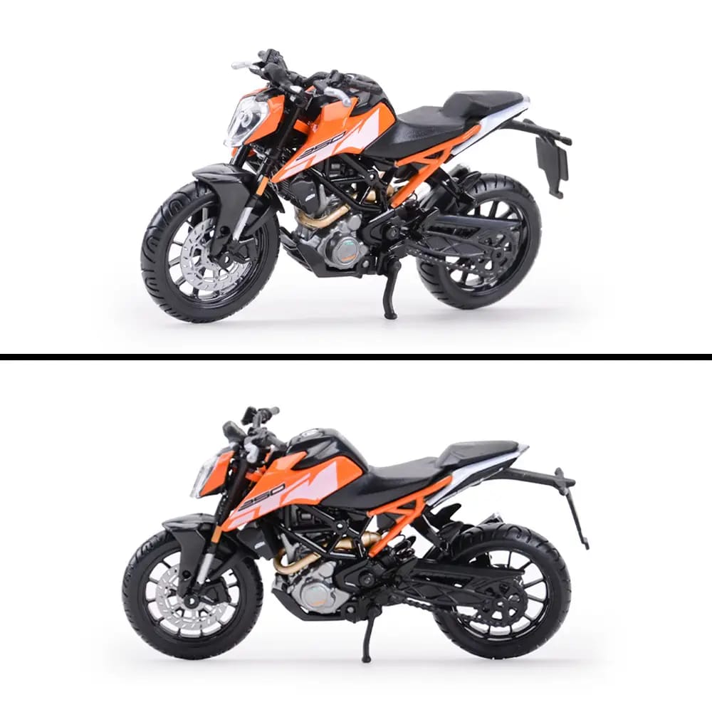 Bburago 1:18 Motorcycle Model KTM 250 Duke Diecast Toy Model Motorcycles Alloy Motorcycle Model