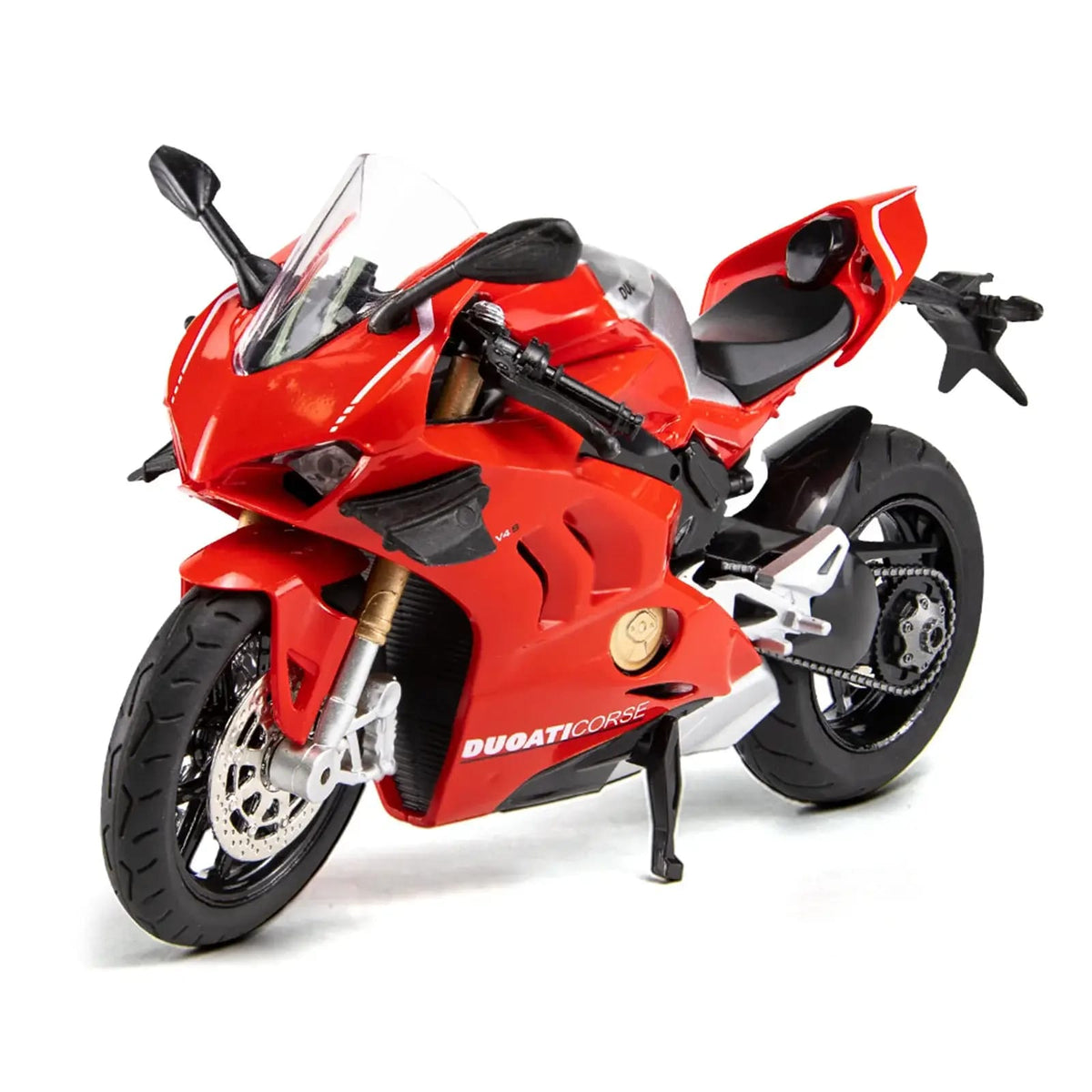 Ducati V4S Red Alloy Toy Motorcycle 12"