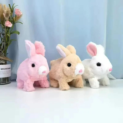 Multicolor Plush Rabbit Toy for Kids