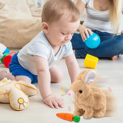 Multicolor Plush Rabbit Toy for Kids