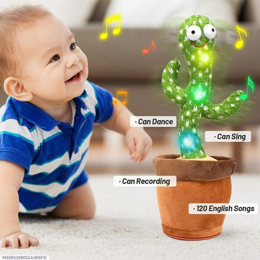Plush Dancing Cactus Toy for Kids