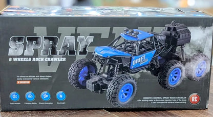 Drift Pioneer 6-Wheel Spray Rock Crawler RC Car