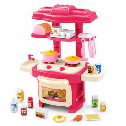 Girl's playing Kitchen Set