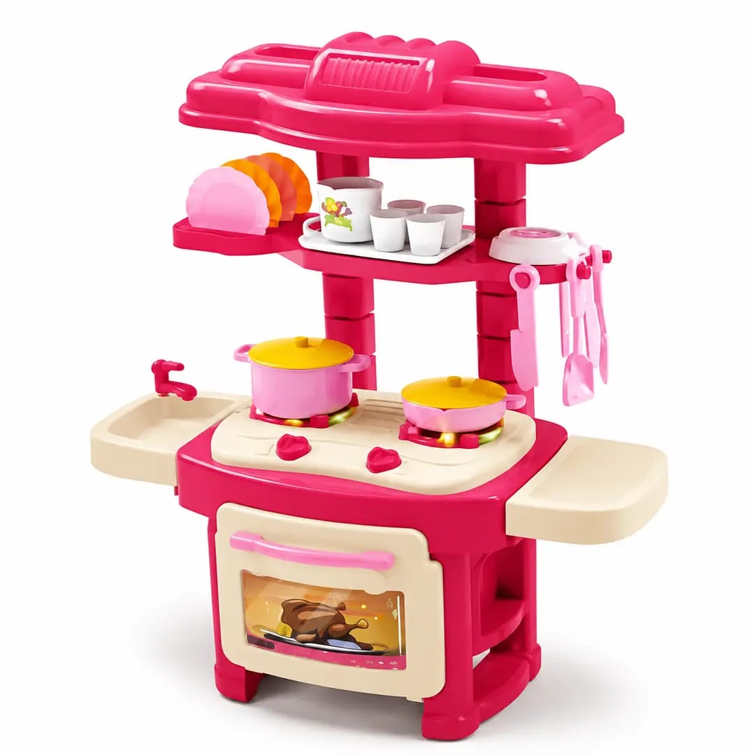 Girl's playing Kitchen Set