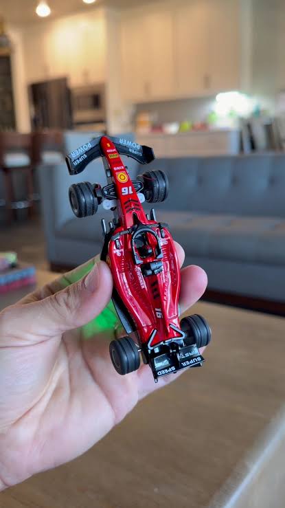 F1 Mini RC Toy Car 2.4 GHz APP Remote Control Car with Light and 3 Speed Modes 1:64 Scale Mini RC Car for Boys